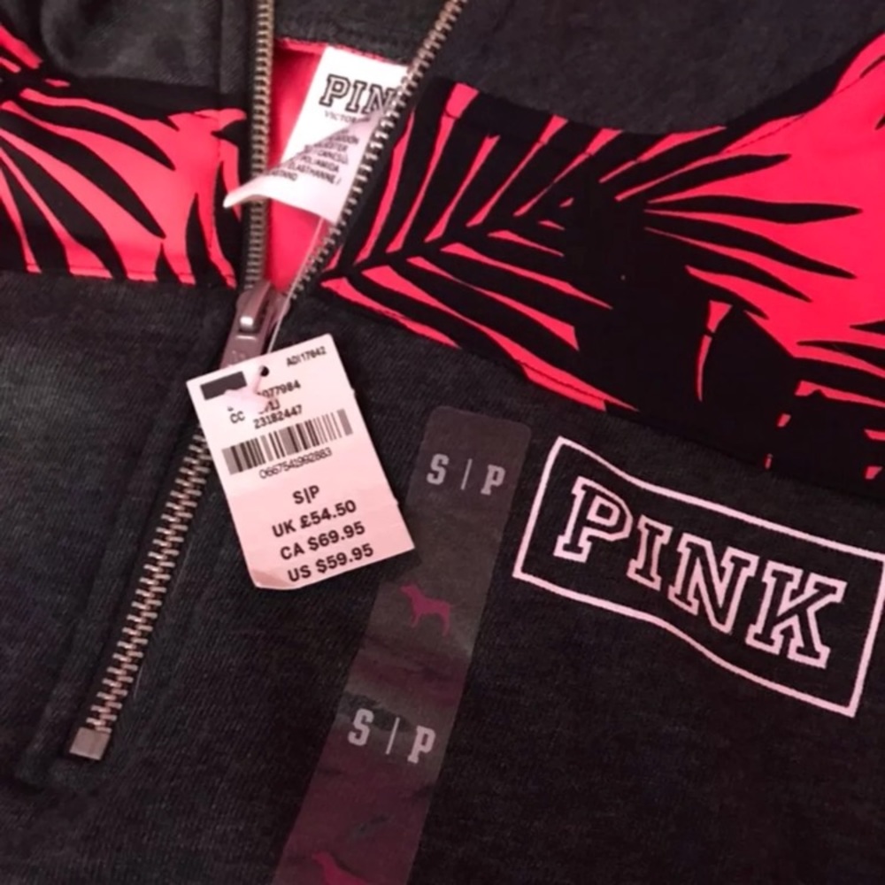 Victoria Secret Pink Quarter Zip